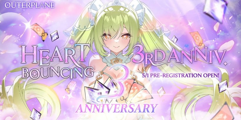 Outerplane celebrates 3rd anniversary with new hero, exclusive costumes, and rewards