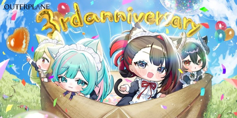 Outerplane hits 300k pre-registrations amid third anniversary celebrations
