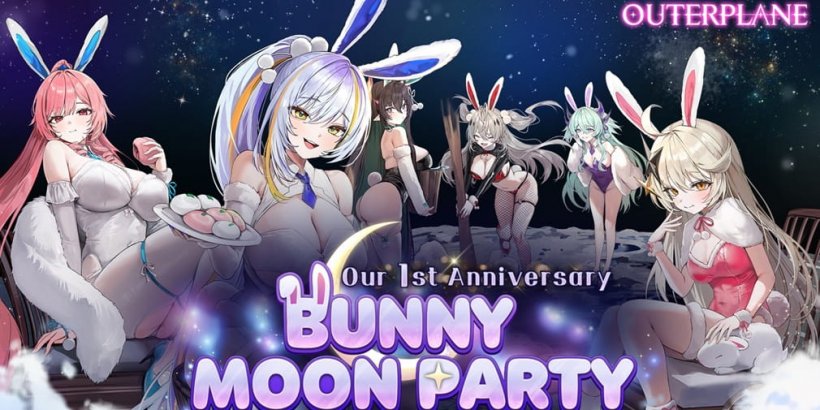Outerplane kicks off 'Bunny Moon Party' pre-registration to celebrate its first anniversary under MAJOR9