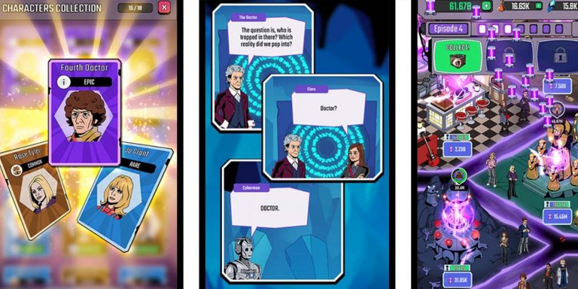 Doctor Who: Lost in Time is an idle game with an original story set across the popular sci-fi franchise