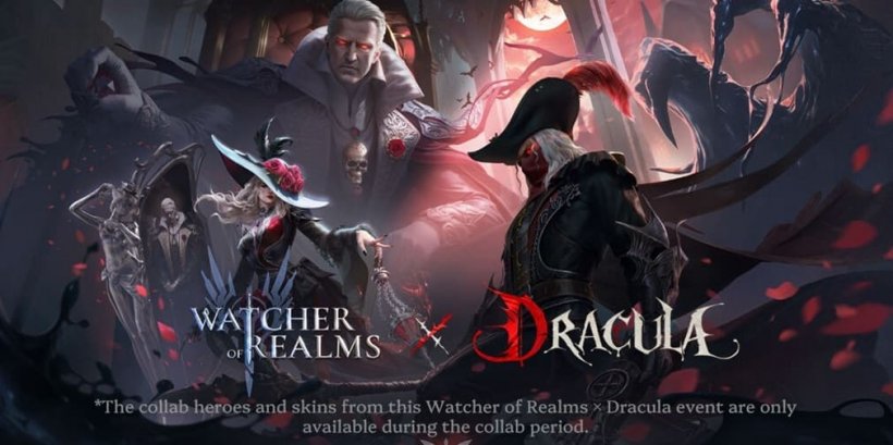 Watcher of Realms sees the return of its Dracula collaboration and new server-wide event