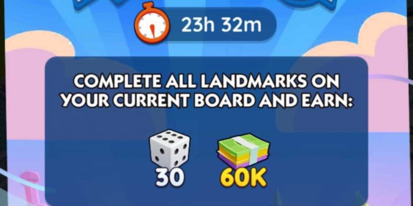A timer ticks down, letting players know how long they have to complete their mission to earn dice rolls and cash