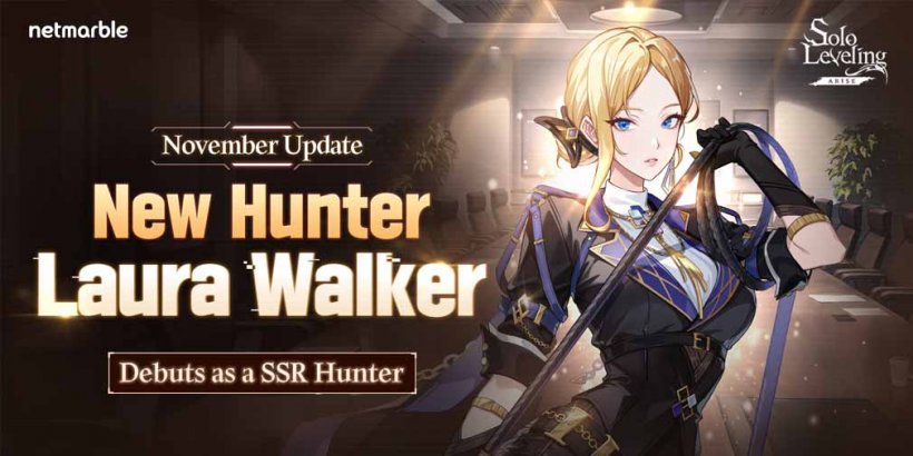 Solo Leveling: Arise means serious business with secretary Laura Walker as new SSR Hunter