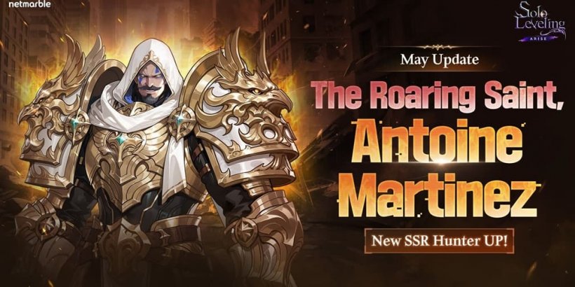 Solo Leveling Arise's latest hunter, Antoine Martinez, arrives alongside new major updates