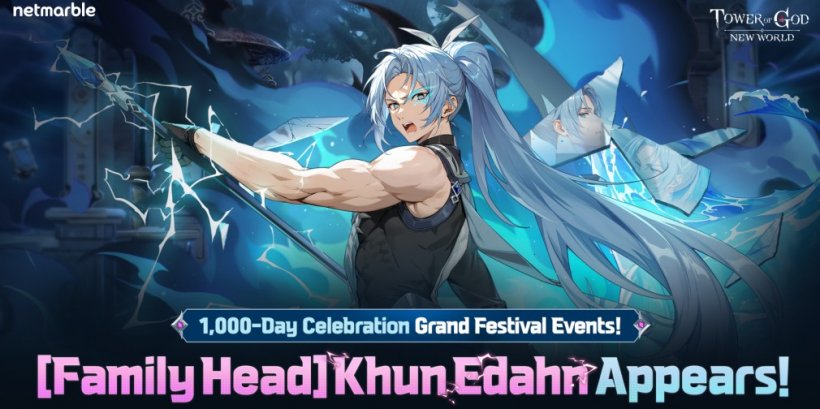 Tower of God: New World marks 1,000 days with Khun Edahn and major rewards