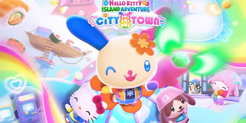 Hello Kitty Island Adventure heads to the big time with the new City Town DLC on Apple Arcade