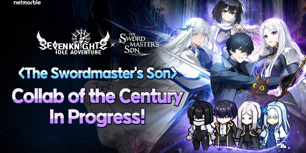 Seven Knights Idle Adventure collabs with popular manhwa The Swordmaster's Son