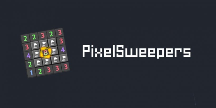 Pixel Sweepers lets you play classic Minesweeper with a pixel art twist, out now on mobile