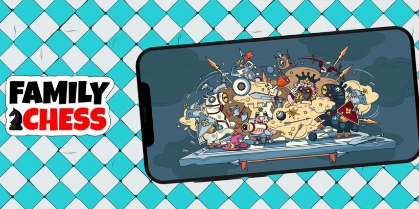 Family Chess revamps the classic game with a fantasy setting and lively cartoon visuals, out now on iOS