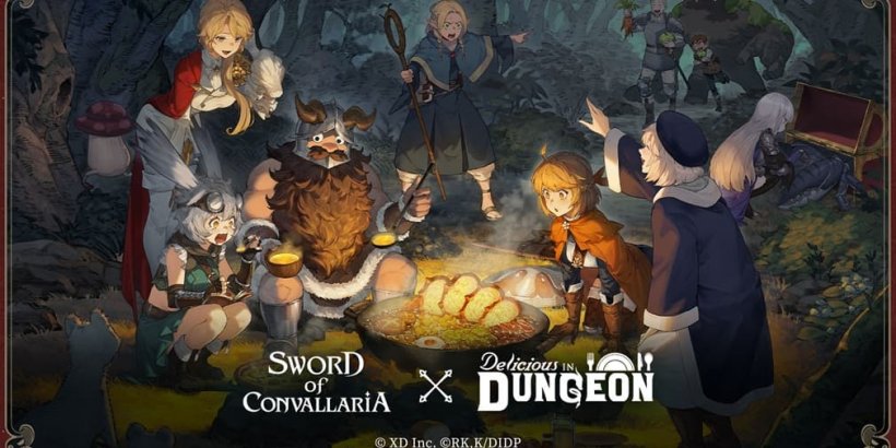 Sword of Convallaria introduces the world of Delicious in Dungeon for new collab crossover
