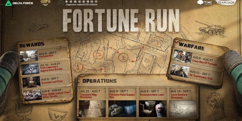 Delta Force's Fortune Run event has you recovering real-life relics