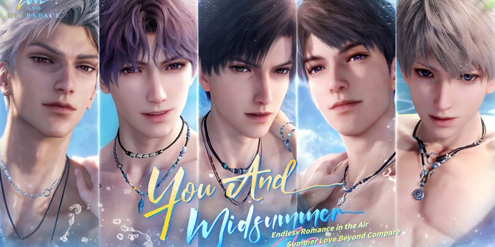 Direction la mer avec le nouvel événement de Love and Deepspace : You and Midsummer