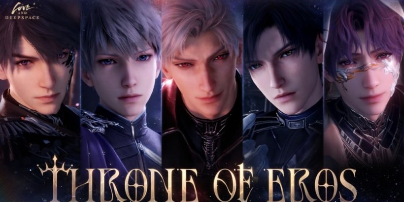 Love and Deepspace celebrates second anniversary with Throne of Eros update
