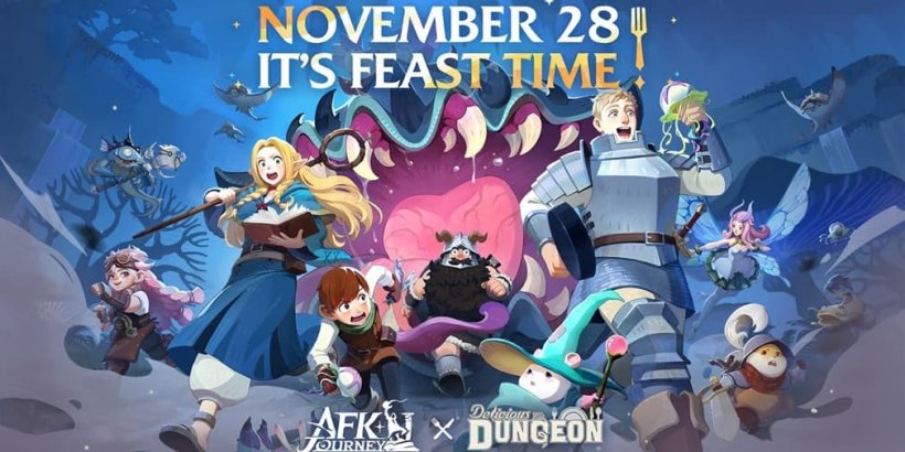 AFK Journey announces upcoming collab with hit culinary anime Delicious in Dungeon 