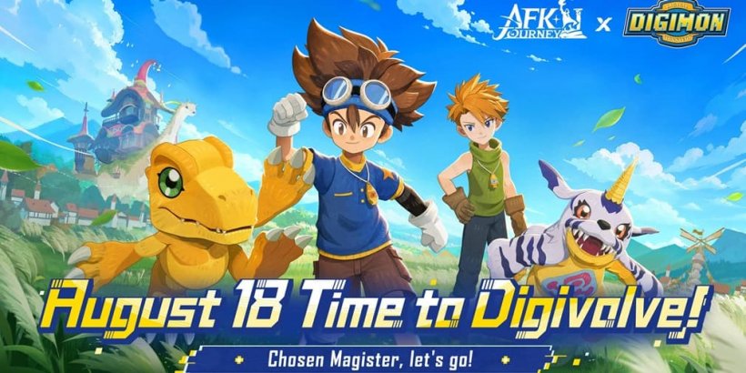AFK Journey teams up with Digimon to introduce fan-favourite characters as playable heroes