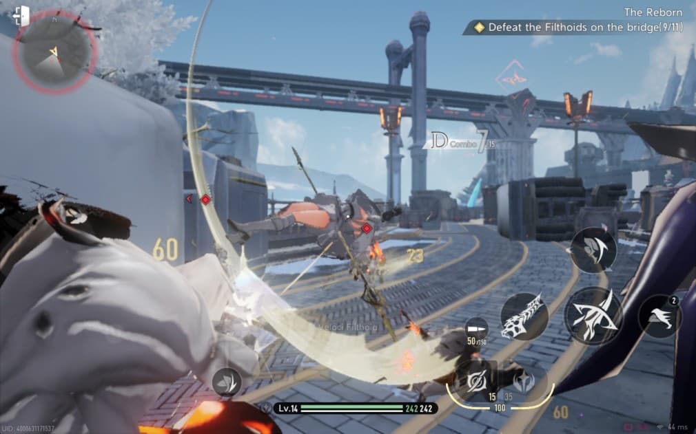 battle on the platform