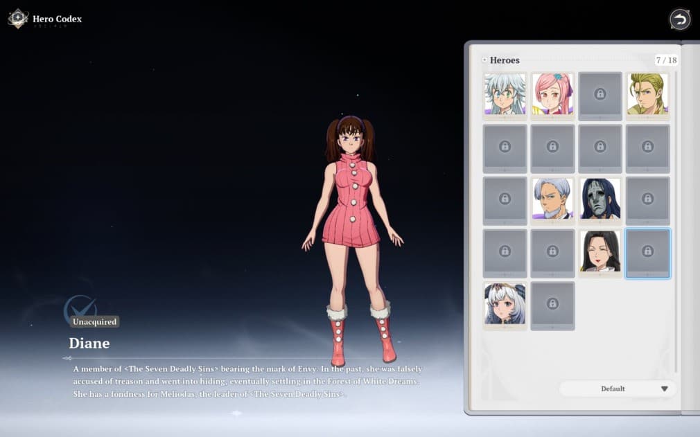 diane the powerful giant girl with pigtails and a pink onesie in seven deadly sins origin