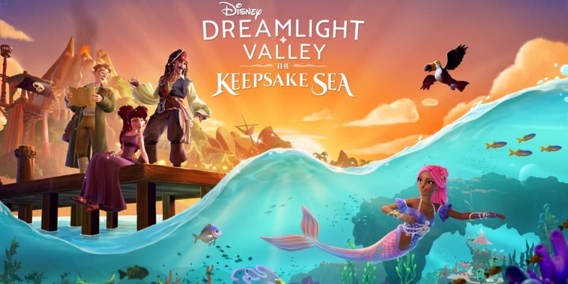 Disney Dreamlight Valley's Keepsake Sea lets you take to the sea on a ship or become a mermaid