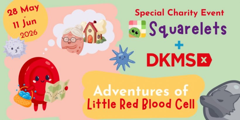 Squarelets returns with DKMS UK charity event to raise cancer awareness