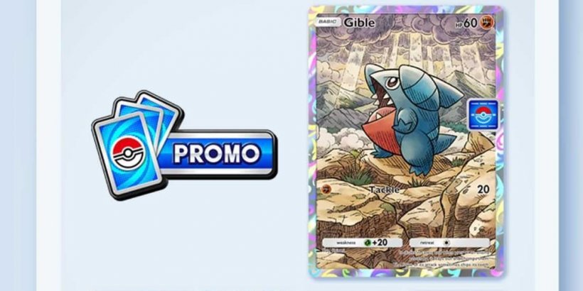 Pokémon TCG Pocket's new drop event is underway, with Gible up for grabs