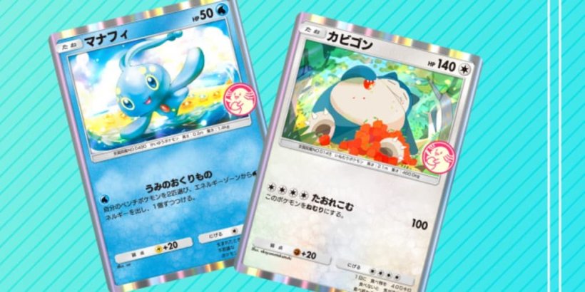 Pokémon TCG Pocket's latest Wonder Pick event features Manaphy and Snorlax