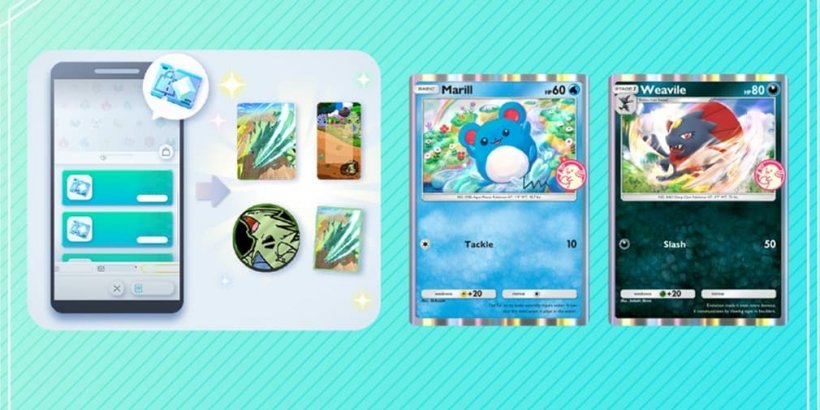 Pokémon TCG Pocket's latest Wonder Pick event now live, featuring Marill and Weavile promo cards