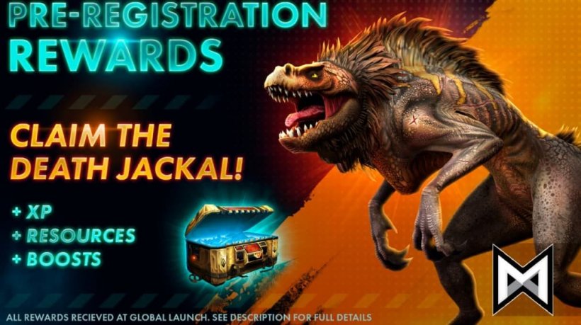 pre registration rewards on global for godzilla x kong titan chasers