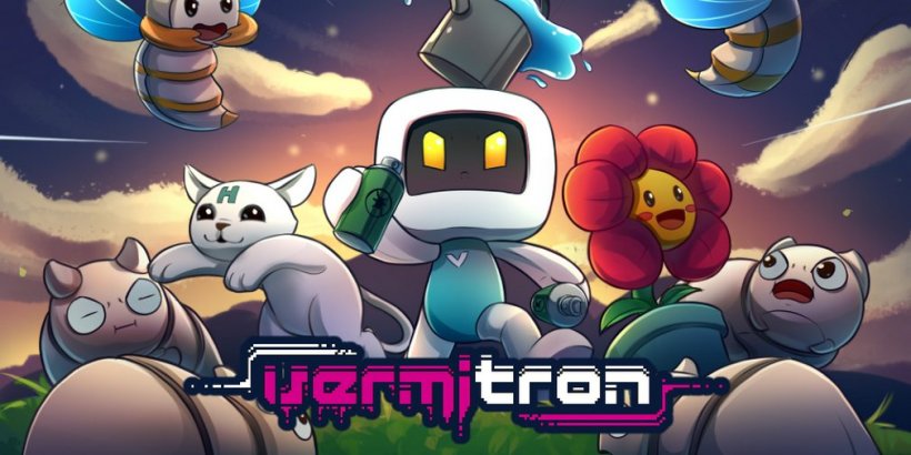 Vermitron is an ultra old-school tower defence twin-stick shooter that's now available for mobile