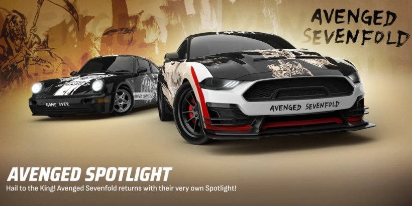 Asphalt Legends embraces the heavy metal vibe in the new Avenged Sevenfold crossover