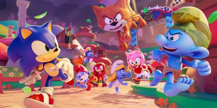 Sonic Rumble set to host new collaboration featuring popular comic characters The Smurfs