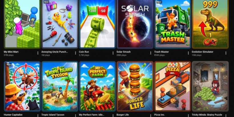 YouTube Playables turns all those dodgy mobile game adverts into actual games