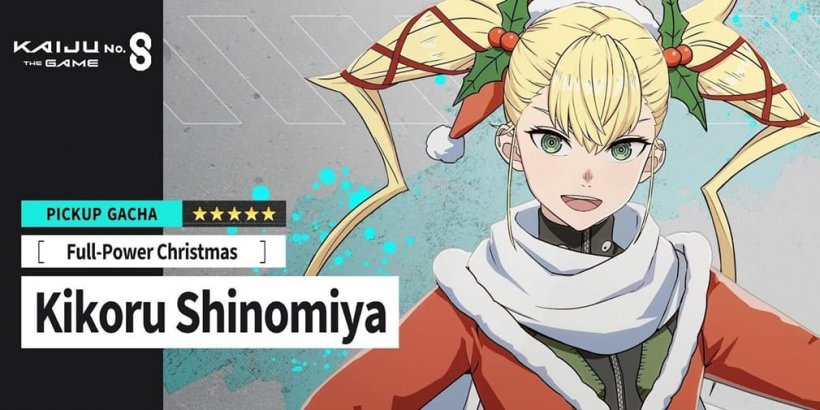 Kaiju No. 8 unleashes a brand-new Christmas-themed Kikoru Shinomiya for the holidays