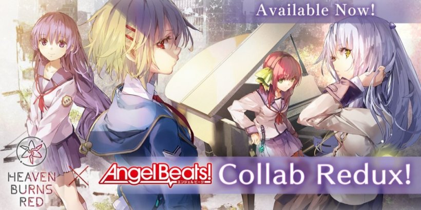 Heaven Burns Red is going all in for its first anniversary with round two of the Angel Beats! collab