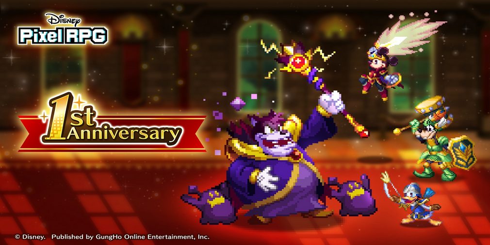 Disney Pixel RPG célèbre son premier anniversaire avec des événements et récompenses