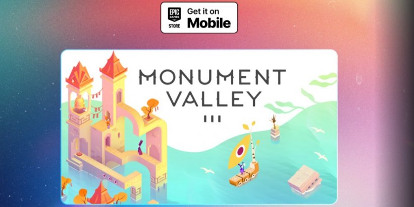 Monument Valley 3 is free this week on Epic Games Store Mobile