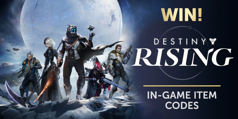 We're giving away 100 codes for some premium Destiny: Rising in-game items