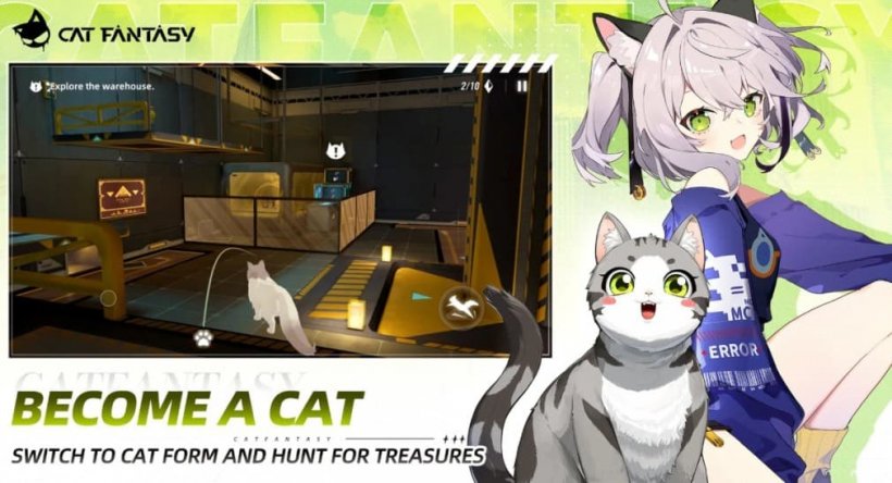becoming a cat and exploring the stage in cat fantasy