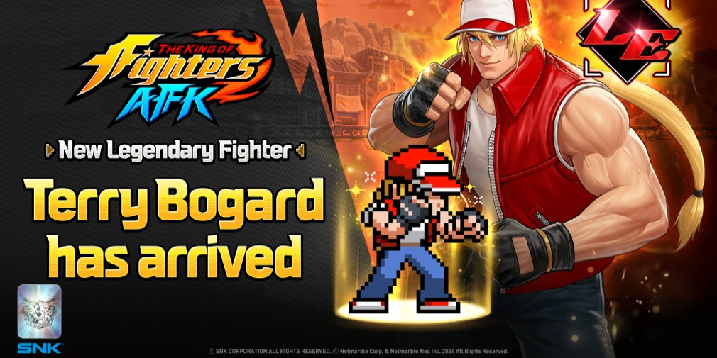 The King of Fighters AFK welcomes Terry Bogard in the first post-launch update