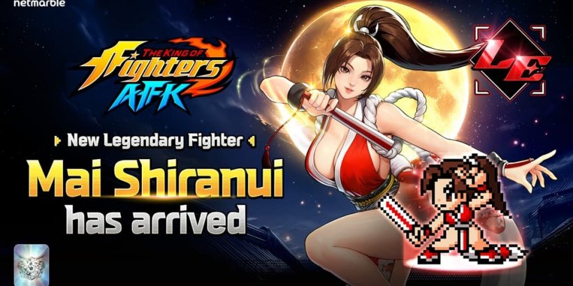 The King of Fighters AFK introduces fan-favourite fighter Mai Shiraniu in latest update