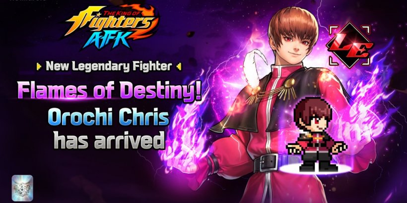 The King of Fighters adds Orochi Chris as the first new character of 2026