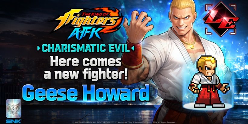 The King of Fighters AFK adds Geese Howard as Legendary fighter in latest update