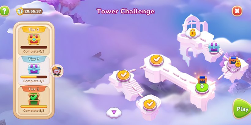 Neopets Faerie Fragments Tower Challenge levels