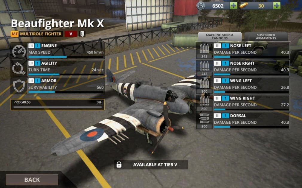 beaufighter mk x multi fighter