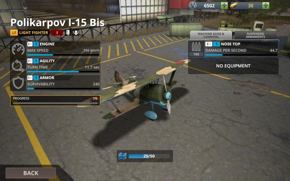polikarpov tier 1 plane