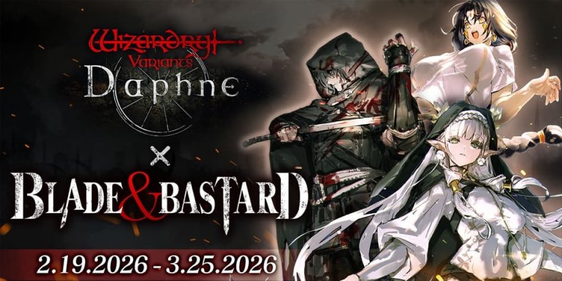 Wizardry Variants Daphne set to collaborate with dark fantasy series Blade & Bastard