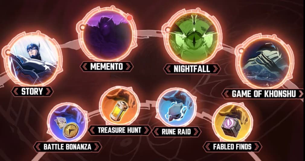 all games modes available