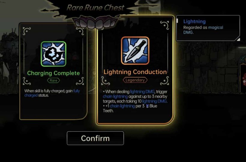 a menu of random skills