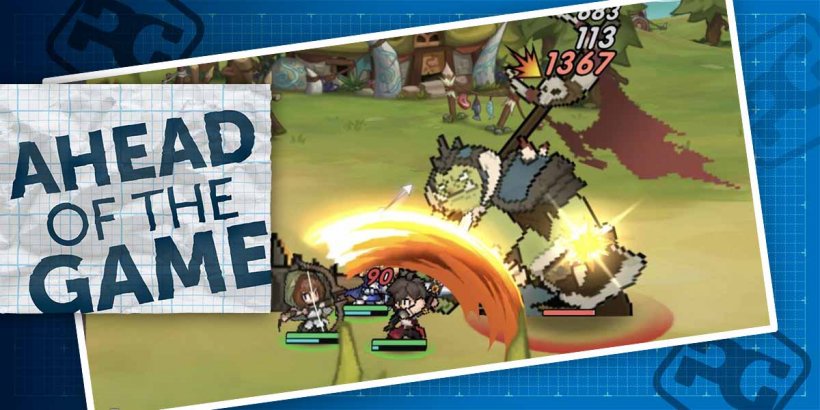 Ahead of the Game - Pixel Brave: Idle RPG is auto-battling, pixel-art gacha fare plus a loyal doggo