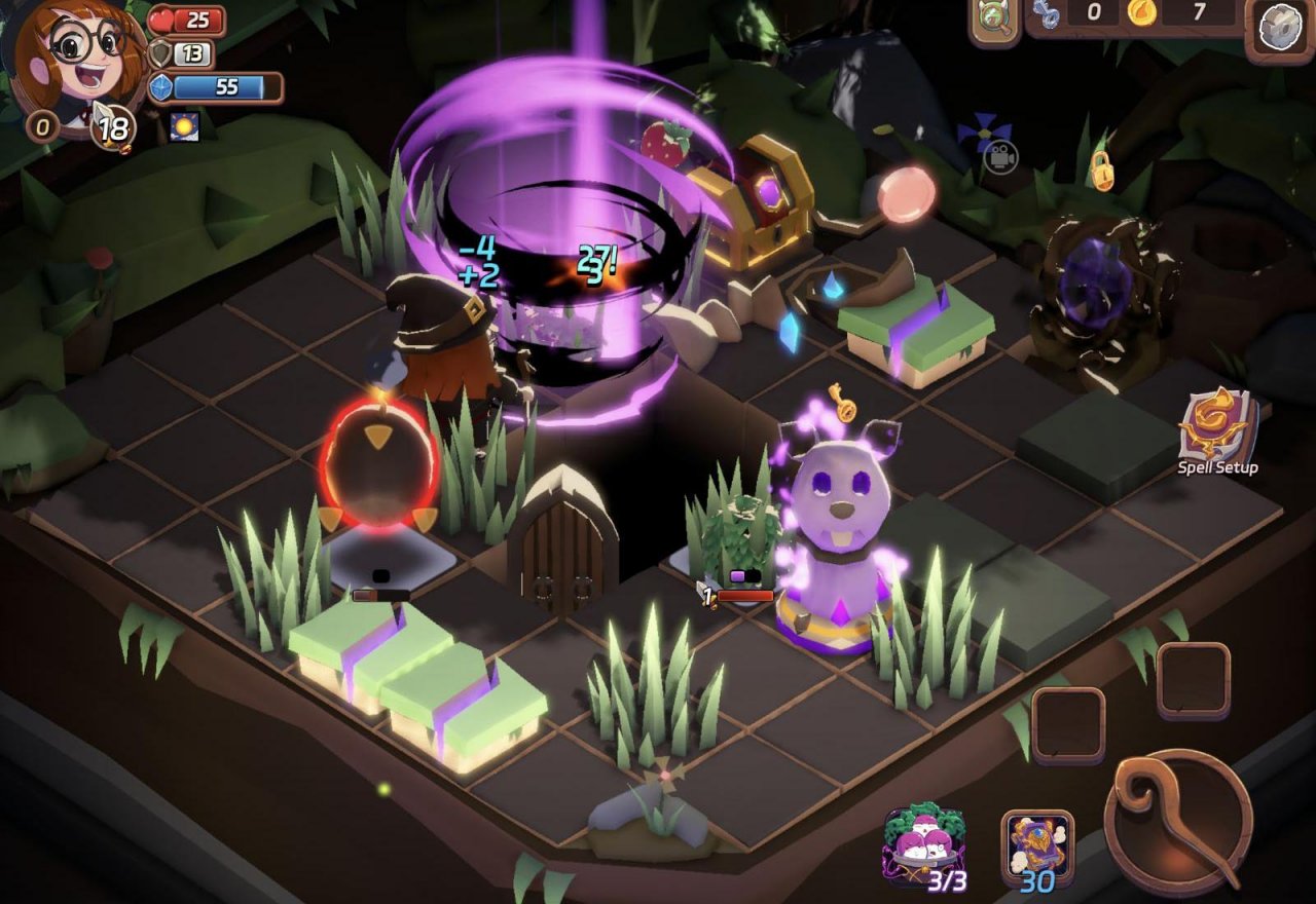 a mage fighting on the battlefield with a tornado spell