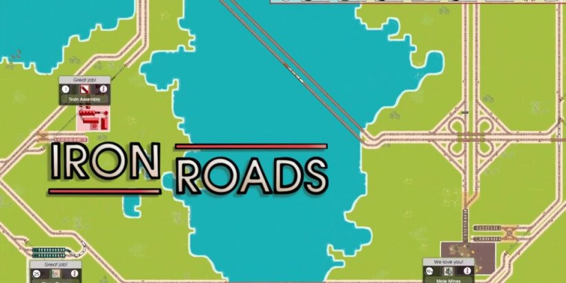 Iron Roads is a train management sim that actively reacts to what you do, coming soon to iOS